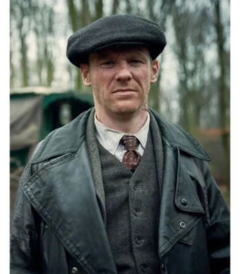 Brian Gleeson Peaky Blinders Leather Trench Coat
