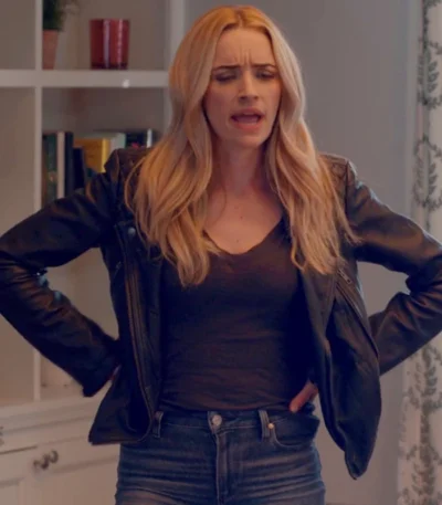 Brianne Howey Ginny and Georgia S03 Black Jacket
