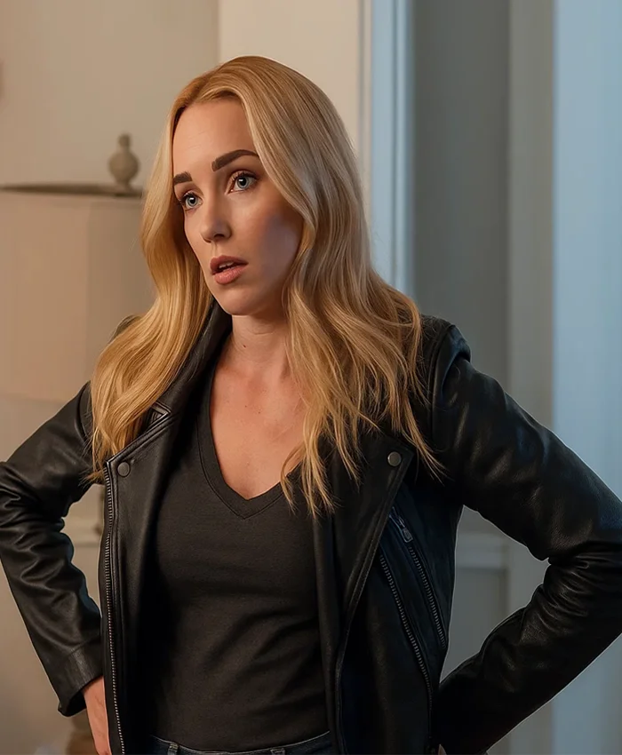 Brianne Howey Ginny and Georgia S03 Black Jacket Brianne Howey Ginny and Georgia S03 Black Jacket