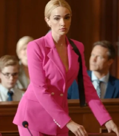 Brianne Howey Ginny and Georgia S03 Pink Blazer
