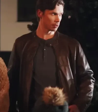 Buck Waters 2023 It’s a Wonderful Knife Brown Leather Jacket