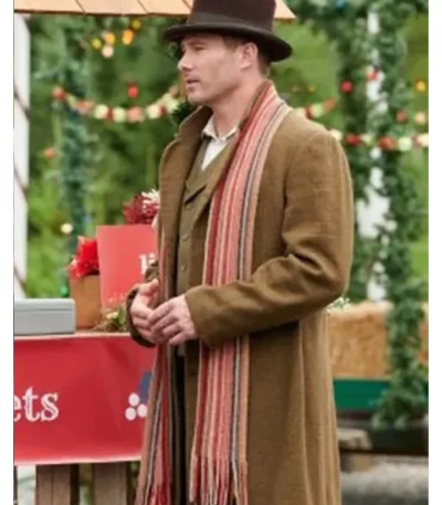 A Magical Christmas Village Luke Macfarlane Coat