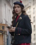 Emily In Paris Emily Cooper Blue Coat