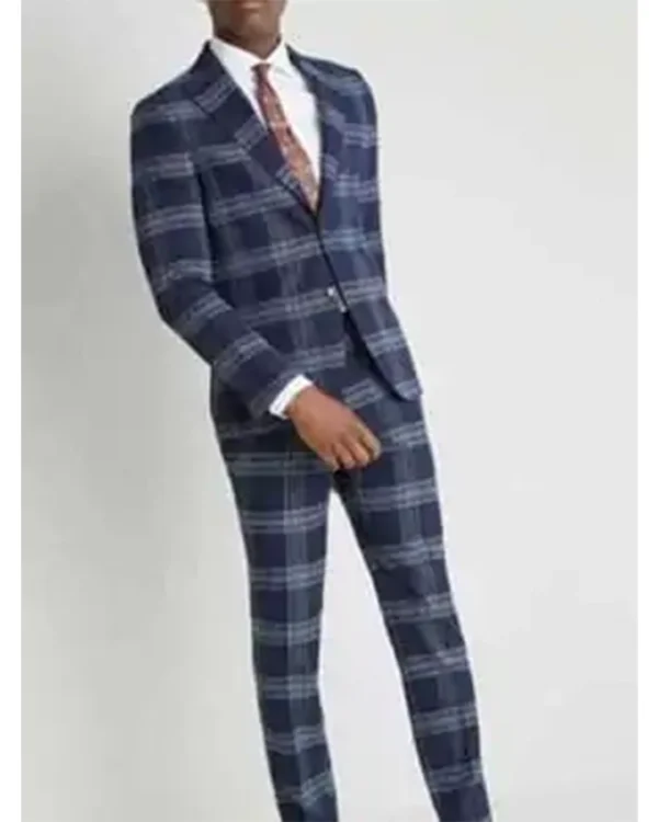 Emily In Paris Julien Checked Suit