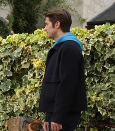 Emily In Paris Lucas Bravo Black Jacket