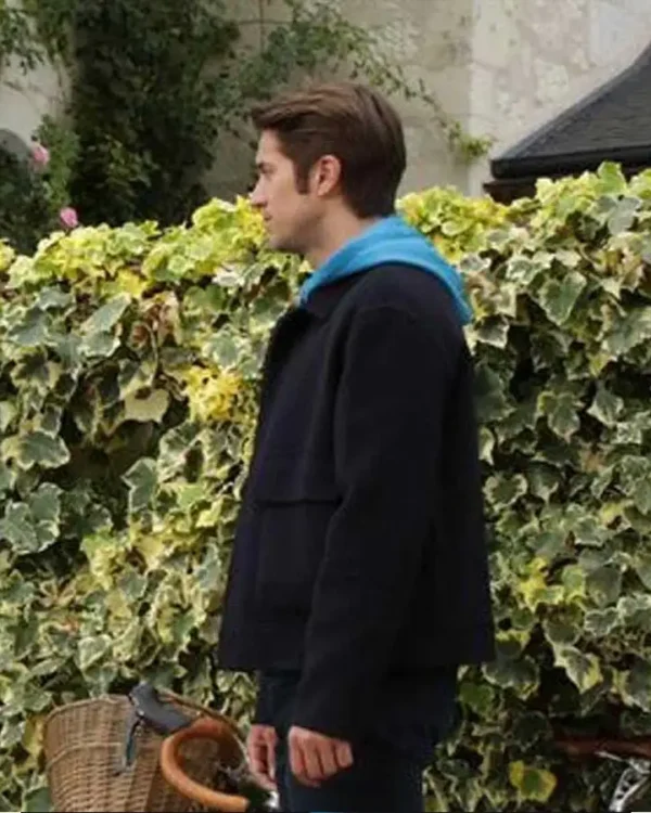 Emily In Paris Lucas Bravo Black Jacket
