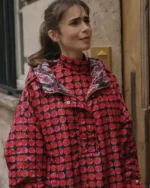Emily In Paris S03 Lily Collins Cherries Jacket