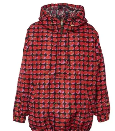 Emily In Paris S03 Lily Collins Cherries Jacket