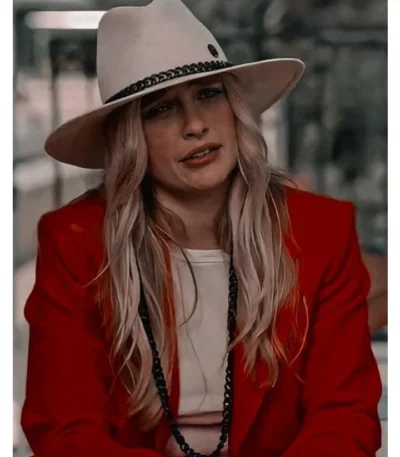 Emily in Paris S02 Camille Red Blazer Jacket