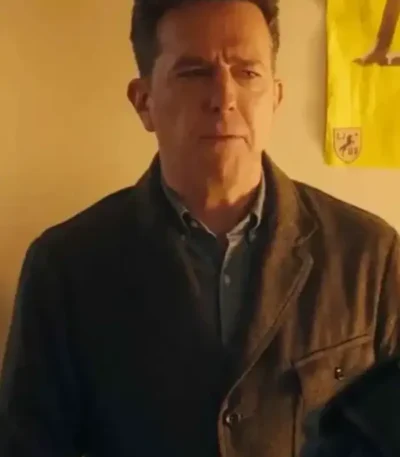 Family Switch 2023 Ed Helms Grey Blazer