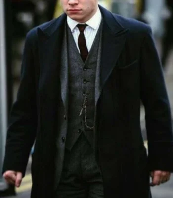 Finn Cole Peaky Blinders Michael Gray Long Black Coat