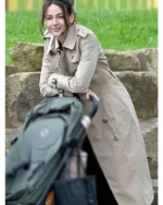 Fool Me Once 2024 Maya Stern Cotton Trench Coat