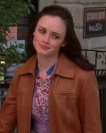 Gilmore Girls Rory Gilmore Brown Leather Jacket