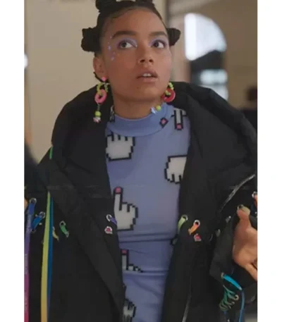Gossip Girl S02 Whitney Rainbow Jacket