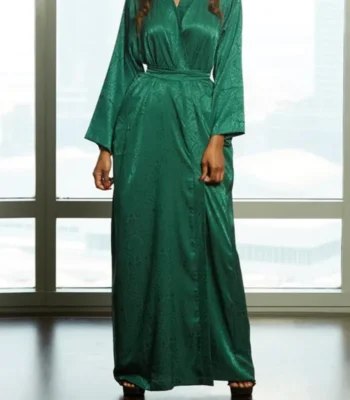 Green Kimono Robe