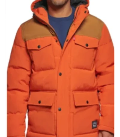 Jay Ghosts US Orange Parka Coat