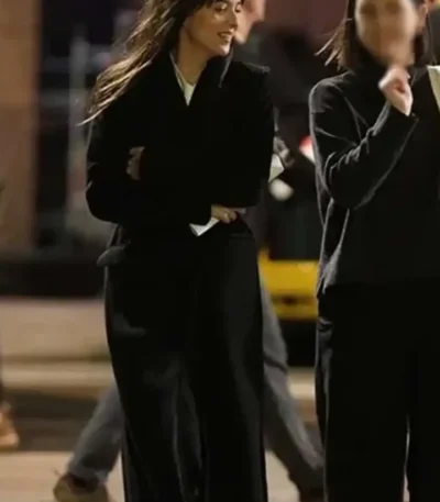 Dakota Johnson Madame Web 2024 Long Coat