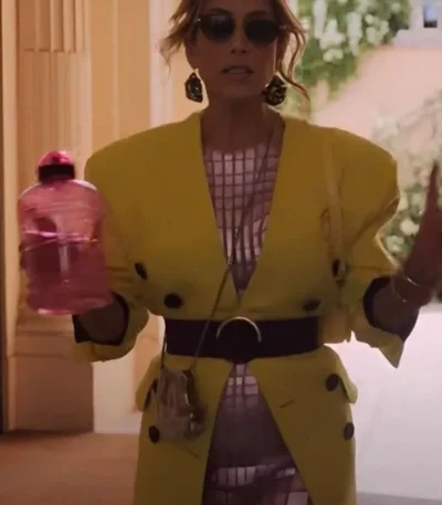 Emily In Paris S03 Madeline Yellow Coat