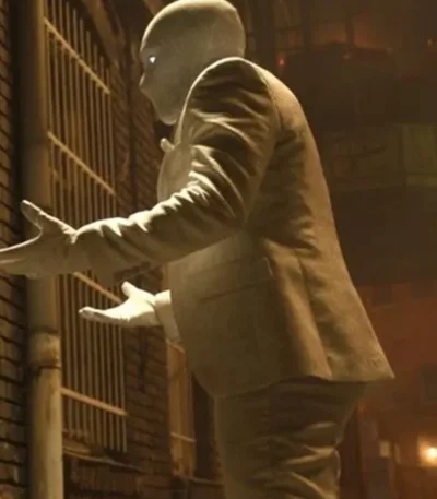Moon Knight 2022 Oscar Isaac White Blazer