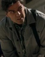 Moon Knight Oscar Isaac Grey Cotton Jacket