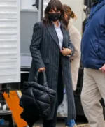 Only Murders In The Building S03 Selena Gomez Pinstripe Coat