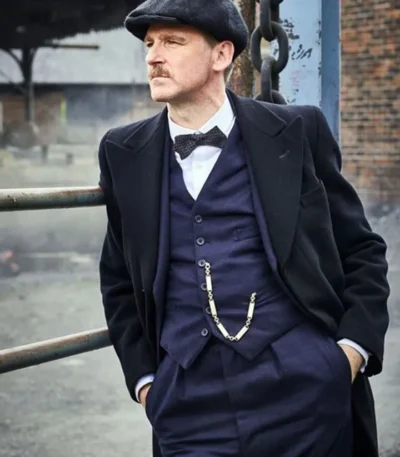 Paul Anderson Peaky Blinders Arthur Shelby Black Coat