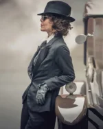 Peaky Blinders Aunt Polly S06 Grey Suit