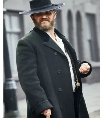 Peaky Blinders Tom Hardy Black Long Trench Coat