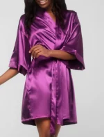 Purple Kimono Robe