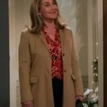 Roz Doyle Frasier 2023 Brown Long Coat