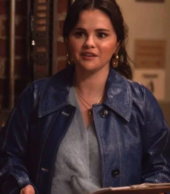 Selena Gomez Only Murders in the Building S03 Blue Coat