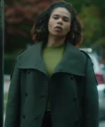 Sheryll Barnes FBI Most Wanted Green Coat
