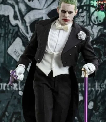 Suicide Squad Joker Notch Collar Black Dinner Blazer