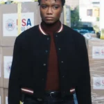 Tiffany Wallace FBI S06 Black Varsity Jacket