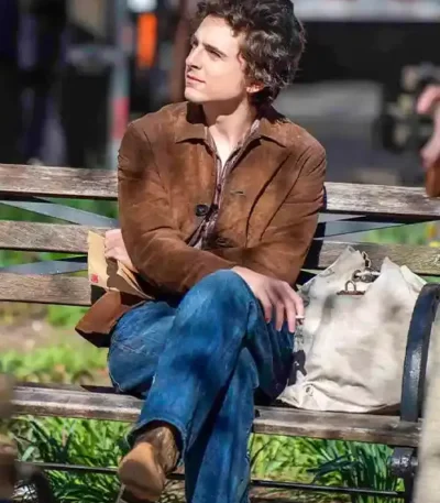 Timothee Chalamet A Complete Unknown Suede Jacket
