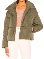 M3GAN Violet McGraw Green Puffer Jacket