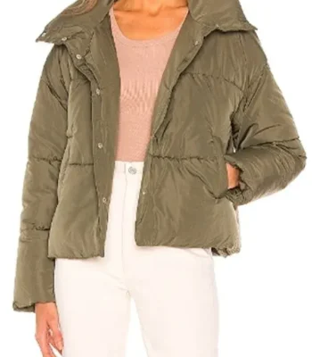 M3GAN Violet McGraw Green Puffer Jacket