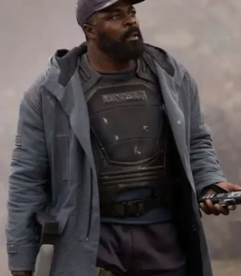 Captain Jacob Keyes Halo Grey Hooded Coat