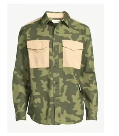 Grand Crew S02 Sherm Jones Camo Green Jacket