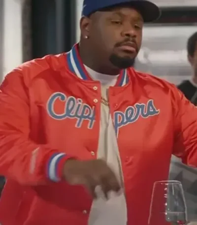 Grand Crew S02 Sherm Jones Varsity Red Jacket