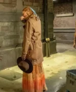 Carly Farmer Quantum Leap S01 Brown Trench Coat