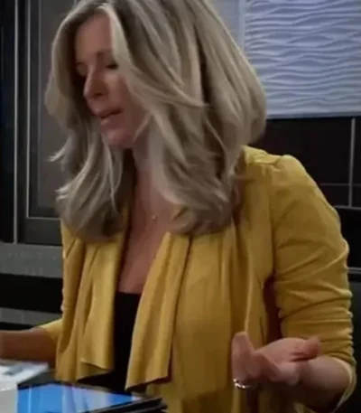 Carly General Hospital Wrap Jacket