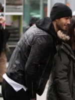 Casey Deidrick Eye Candy Black Leather Jacket