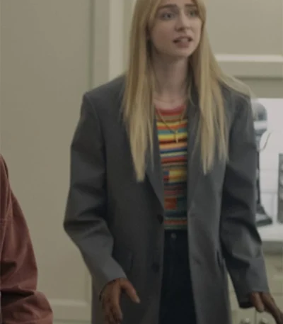 Cate Dunlap Gen V 2023 Grey Blazer
