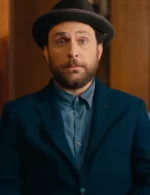 Charlie Day Fool’s Paradise 2023 Blue Blazer