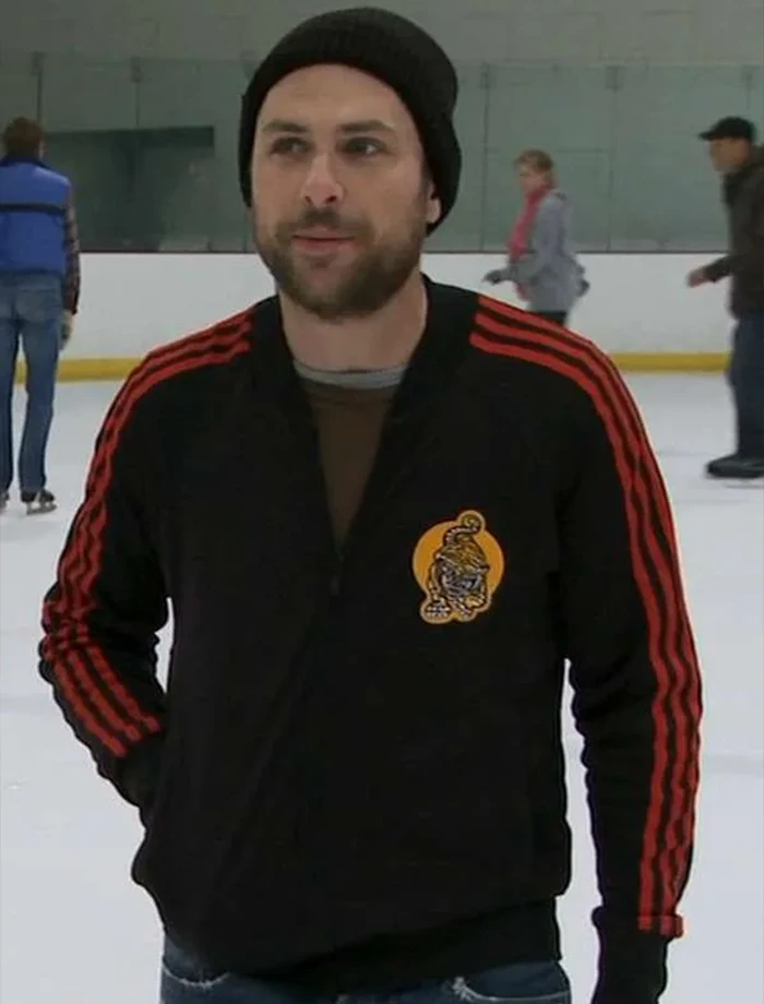 Charlie Kelly It’s Always Sunny in Philadelphia Black Varsity Jacket Charlie Kelly It’s Always Sunny in Philadelphia Black Varsity Jacket
