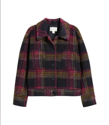 Charlotte Cassadine General Hospital Plaid Wool Shacket
