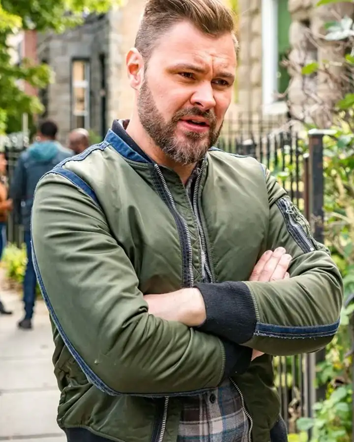 Chicago P.D. Adam Ruzek Green Jacket Chicago P.D. Adam Ruzek Green Jacket