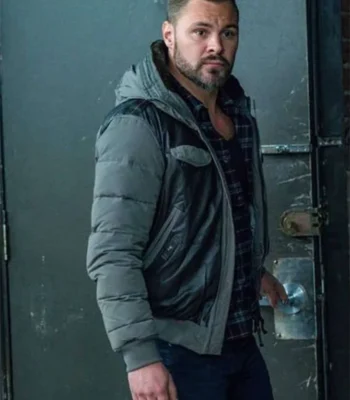 Chicago P.D. Adam Ruzek Quilted Puffer Hooded Jacket