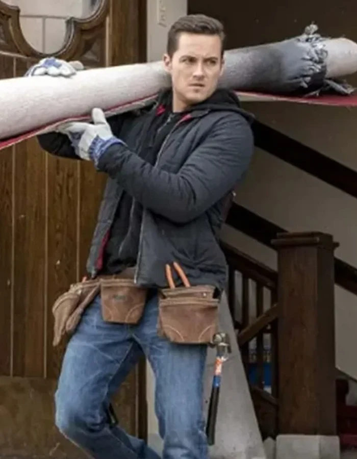 Chicago P.D. Jay Halstead Black Padded Jacket Chicago P.D. Jay Halstead Black Padded Jacket